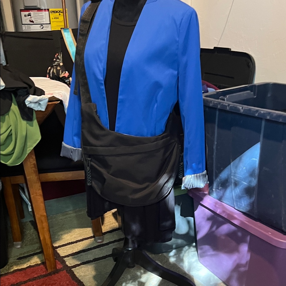 Blue and Black Blazer
